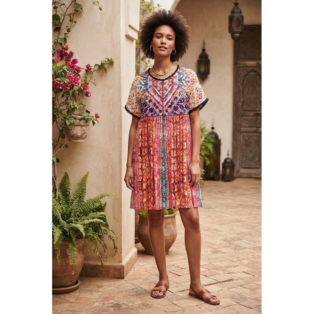 Bl-nk Trudie By Anthropologie Tunic Dress Bl-nk NWT Petite XXS